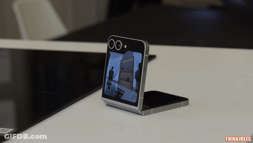 A Phone With The Word Think Jules On The Bottom GIF