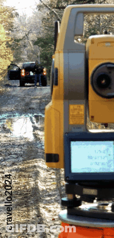 A Photo Of A Man Standing On A Dirt Road Taken By Cravello2014 GIF