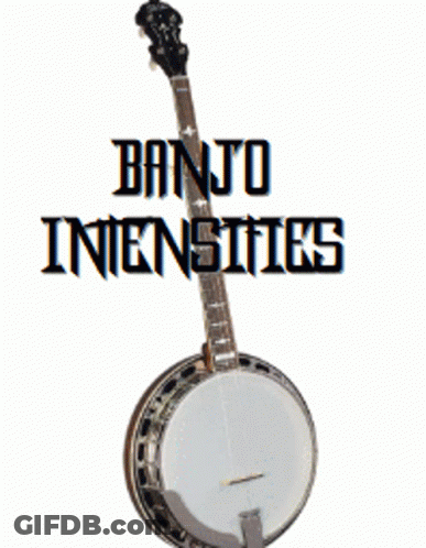 Banjo With Banjo Intensities Text GIF