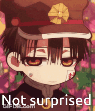A Picture Of A Boy In A Hat With The Words Not Surprised On The Bottom GIF