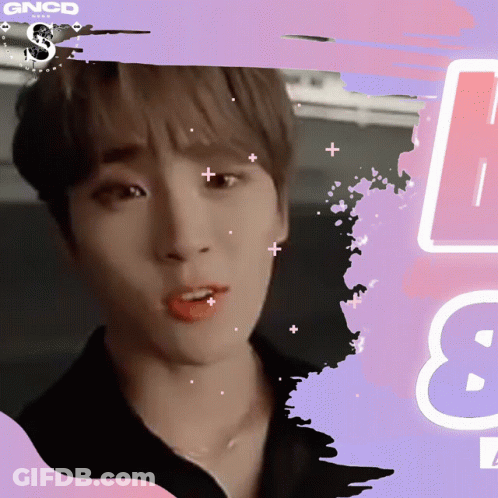 A Picture Of A Boy With The Word Gncd On The Top GIF