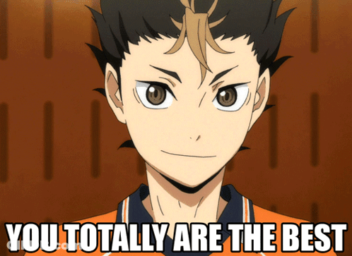 A Picture Of A Boy With The Words " You Totally Are The Best " Below Him GIF