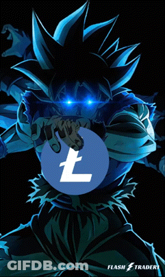 A Picture Of A Cartoon Character Holding A Coin With A Letter L On It GIF