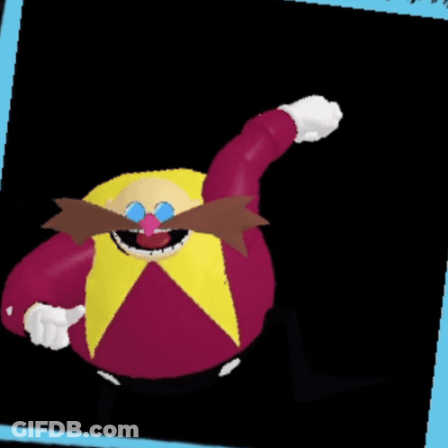 A Picture Of A Cartoon Character With A Mustache And Blue Eyes GIF