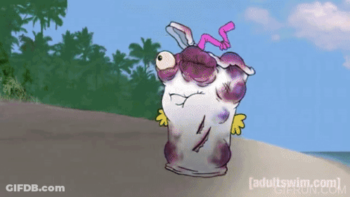 Cartoon Character With Adultswim.com Website GIF