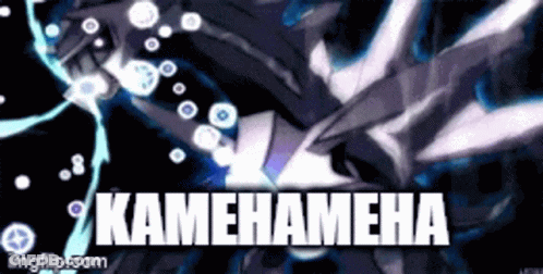 A Picture Of A Cartoon Character With The Word Kamena On It GIF