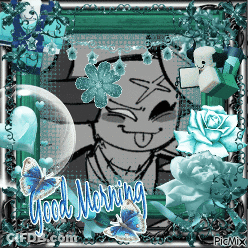 Cartoon Character Saying Good Morning GIF