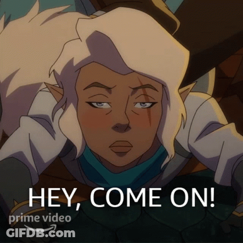 A Picture Of A Cartoon Character With The Words Hey Come On On The Bottom GIF