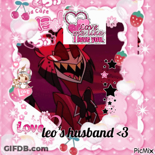 A Picture Of A Cartoon Character With The Words Love Me Like I Love You On It GIF