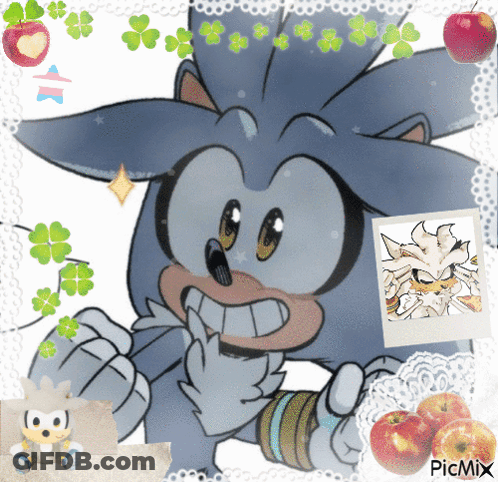 A Picture Of A Cartoon Character With The Words Picmix On The Bottom Right GIF