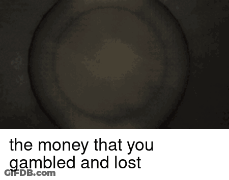 Gambling Losses Cartoon Character GIF