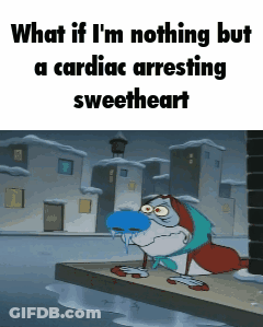 A Picture Of A Cartoon Character With The Words What If I 'M Nothing GIF