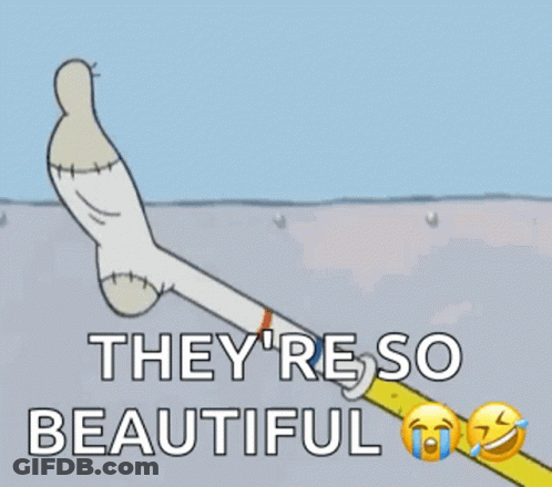 A Picture Of A Cartoon Foot With The Words They 'Re So Beautiful GIF