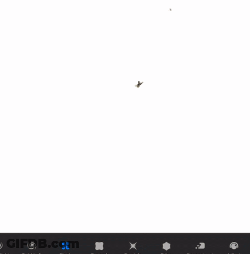 A Picture Of A Cat 'S Face Is Displayed On A Computer Screen GIF