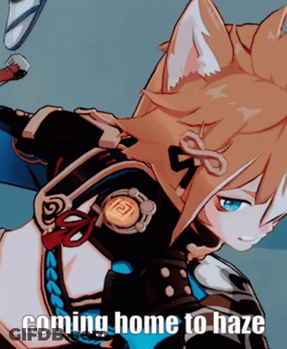 A Picture Of A Cat With The Words Coming Home To Haze On It GIF