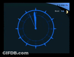 A Picture Of A Clock With The Words " Tictac Ng Accepted The Friend Request " Below It GIF