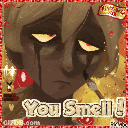Clown With You Smell Text GIF