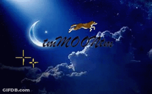 A Picture Of A Crescent Moon With The Words Coming Soon Written On It GIF