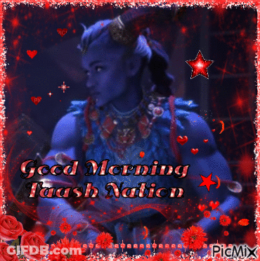 Demon With Good Morning Taash Nation GIF