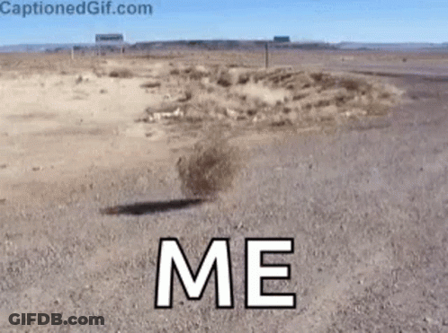 A Picture Of A Desert With The Word Me Written On It GIF