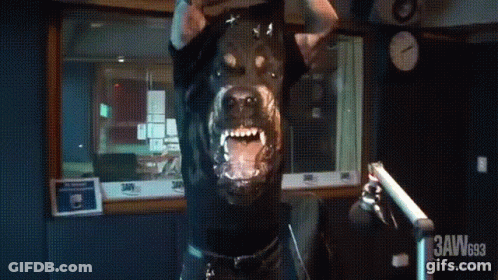 A Picture Of A Dog With Jaw693 Gifs.com On The Bottom Right GIF