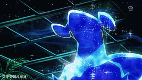 A Picture Of A Dolphin With The Letters O On The Bottom Right GIF