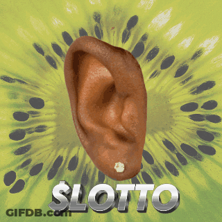 A Picture Of A Ear With The Word Lotto Written Below It GIF