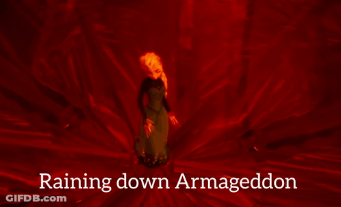 A Picture Of A Fire With The Words Let ' Em Burn Below It GIF