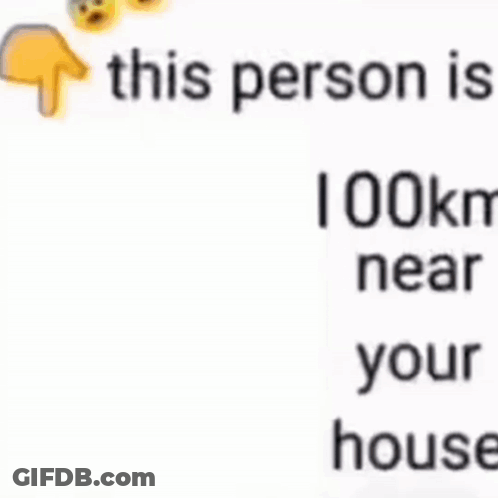 Flower With 100Km Near Your House Text GIF