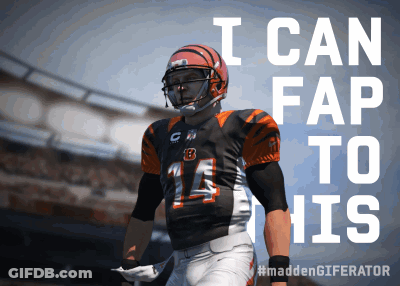 A Picture Of A Football Player With The Caption I Can Fap To This GIF