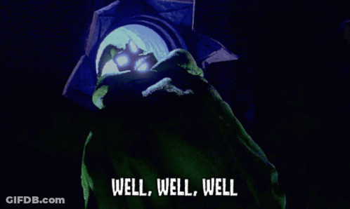 A Picture Of A Frog With The Words What Have We Here Written On It GIF