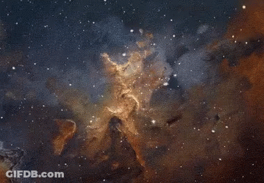 Starry Galaxy With Many Stars GIF