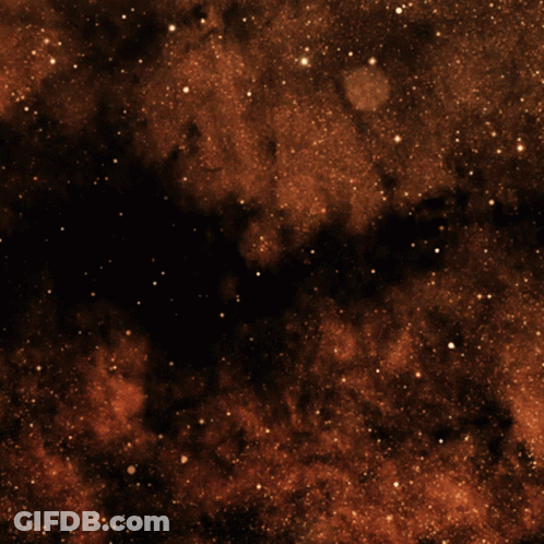 A Picture Of A Galaxy With A Lot Of Stars In It GIF