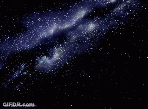 A Picture Of A Galaxy With The Website Moon Crystalpower.com Below It GIF