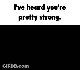 A Picture Of A Ghost Dragon With The Words I 'Ve Heard You 'Re Pretty Strong GIF
