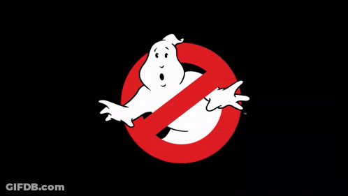 A Picture Of A Ghost In A Red Circle GIF