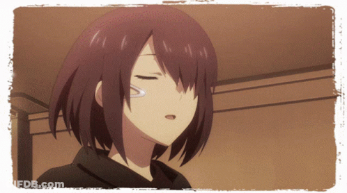 A Picture Of A Girl With A Bandage On Her Forehead GIF