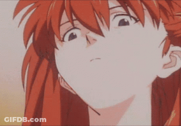 A Picture Of A Girl With Red Hair And The Word Pathetic Written Below It GIF