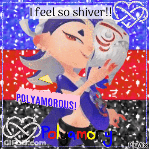 A Picture Of A Girl With The Words " I Feel So Shiver " GIF