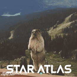 Groundhog With I Need It Star Atlas Text GIF