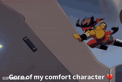 A Picture Of A Lightning Bolt With The Words Gore Of My Comfort Character GIF