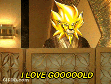 A Picture Of A Lion With The Words I Love Gooood GIF