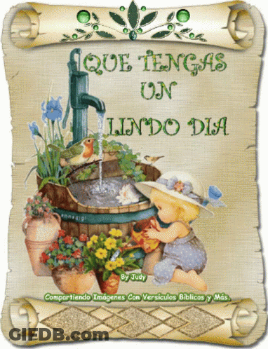 Little Girl With Que Tienes Un Lindo Dia GIF