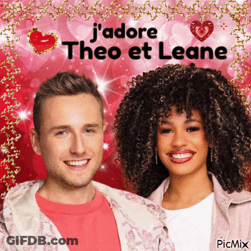 Man And Woman With J Adore Theo Et Leane GIF