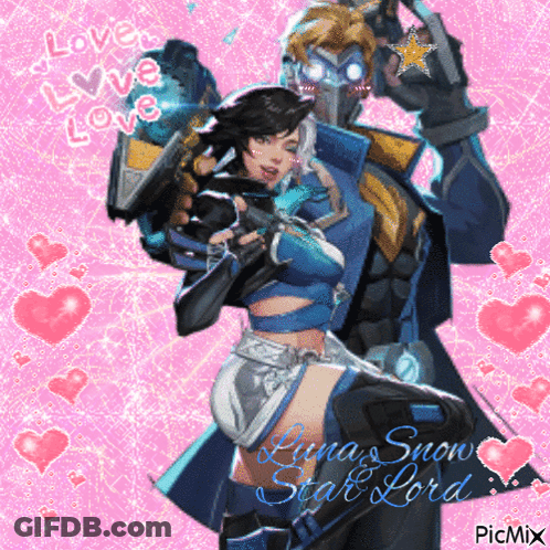 A Picture Of A Man And A Woman With The Words Love Love Love GIF