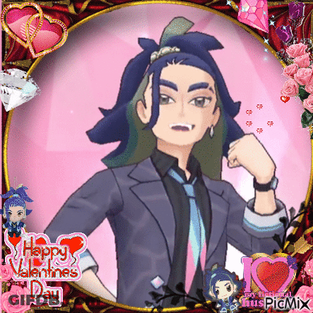 Man In Suit And Tie Happy Valentines Day GIF