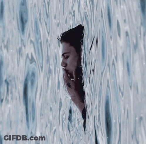 A Picture Of A Man In The Water With The Words Stream Before I Forget Below It GIF