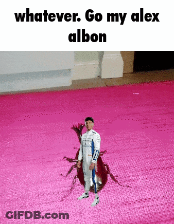 A Picture Of A Man Standing Next To A Bug That Says Whatever Go My Alex Albion GIF