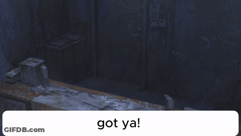 A Picture Of A Man With A Bow And Arrow With The Words Got Ya On The Bottom GIF