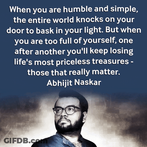 A Picture Of A Man With A Quote By Abhijit Naskar GIF